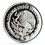 Mexico 5 pesos Naval Training Ship Cuauhtemoc proof silver coin 1999