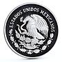 Mexico 5 pesos Naval Training Ship Cuauhtemoc proof silver coin 1999