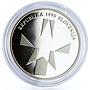 Slovenia 500 tolarjev Anniverssary of Defeating the Facism silver coin 1995