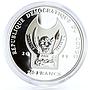 Congo 240 francs St. Petersburg Monuments The Admiralty Ships silver coin 2011