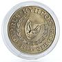 Cyprus 1 pound The Red Book Flora Cyprus Orchid Flower CuNi coin 1999