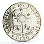 Philippines 1 piso Emilio Aguinaldo silver coin 1969