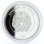 Tonga 1 paanga Protect Our World Alexander von Humboldt proof silver coin 1993