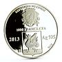 Congo 1000 francs Kul Sharif Mosque in Kazan Islam colored silver coin 2013