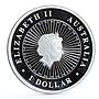 Australia 1 dollar Australian Opal series The Koala Fauna silver coin 2012