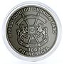 Burkina Faso 1000 francs The Chimeras Wolpertinger Jackalope silver coin 2015