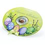 Niue 1 dollar Easter Christ Is Risen Eggs in Basket colored silver coin 2013