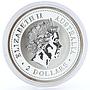 Australia 2 dollars Lunar Calendar series I Year of the Goat silver coin 2003