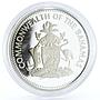 Bahamas 25 dollars Christopher Columbus San Salvador proof silver coin 1985