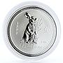 Australia 1 dollar Lunar Calendar series I Year of the Rabbit silver coin 1999