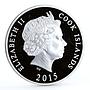 Cook Islands 10 dollars Rio Olympic Games Carnaval Girl Sports silver coin 2015
