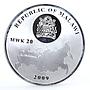 Malawi 20 kwacha Treasures of St Petersburg St Isaac Cathedral silver coin 2009