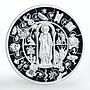 Liberia 5 dollars Apostle Paulus faith religoin silver coin 2009