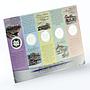 Singapore set of 5 coins Urban Villages Landscapes colored silver coins 2005