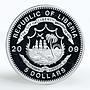 Liberia 5 dollars Apostle Paulus faith religoin silver coin 2009