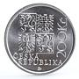 Czech Republic 200 korun Kilian Ignac Dientzenhofer proof silver coin 2001