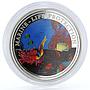 Palau 5 dollars Marine Life Protection series Fish Ocean Scene silver coin 1994