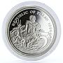 Palau 5 dollars Marine Life Protection series Fish Ocean Scene silver coin 1994