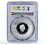 Niue 1 dollar Butterfly Ornithoptera Goliath PR69 PCGS silver coin 2012