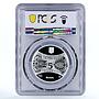 Ukraine 5 hryvnas Oriental calendar Year of Horse PR70 PCGS silver coin 2014