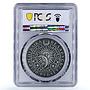 Belarus 20 rubles Zodiac Singns series Taurus MS70 PCGS silver coin 2014