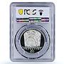 Czechoslovakia 25 korun 25 Years of Slovak Uprising PR64 PCGS silver coin 1969