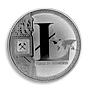 Litecoin LTC, Physical Coin, Silver Plated, 2013, Vires in Numeris, Token, Medal