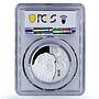 Ukraine 5 hryvnas Lion Fauna in Cultural Monuments PR69 PCGS silver coin 2017