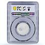 Bulgaria 2 leva Revolutionary Georgi Dimitrov PR67 PCGS silver coin 1964