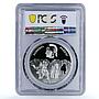 Niue 1 dollar Hannibal Barkas Elephants PR68 PCGS silver coin 2012