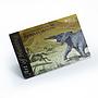 Malawi 20 kwacha Art of hunting elephant silver rectangular coin 2011