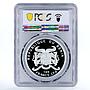 Benin 100 francs Famous World Plants Cannabis Sativa PR70 PCGS CuNi coin 2010