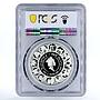 Niue 1 dollar Alphonse Mucha Zodiac Series Aquarius PR70 PCGS silver coin 2010