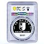 Abkhazia 10 apsars Outstanding Personalities Suleyman Seba PL70 PCGS silver 2021