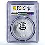 Estonia 10 krooni Joining European Union Future PR70 PCGS silver coin 1992