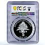 Lebanon 5 livres Natural Scenes Cedars of Lebanon PR69 PCGS silver coin 2012