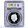 Niue 2 dollars Kings of the Continents Jaguar PR69 PCGS silver coin 2016