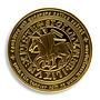 Masonic Knights Templar, Black Cross, Gold Plated coin, Token, Souvenir