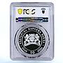 Bulgaria 10 leva Liberation From Ottoman Empire PR69 PCGS silver coin 2008