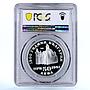 Bulgaria 50 leva Tsar Ivan Assen II PR68 PCGS silver coin 1981