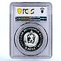 Bulgaria 5 leva Death of Revolutionary Vasil Levski PR67 PCGS silver coin 1973