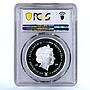Cameroon 1000 francs Princess of Monaco Grace Kelly MS68 PCGS silver coin 2020