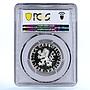 Czechoslovakia 10 korun Liberation from Fascism PR67 PCGS silver coin 1955
