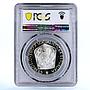 Czechoslovakia 25 korun Anniversary of Liberation PR68 PCGS silver coin 1965