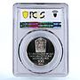 Czechoslovakia 100 korun Birthday of Karel Capek PR69 PCGS silver coin 1990