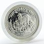 Australia 1 dollar Year of The Goat Lunar Series I proof silver coin 2003