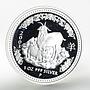 Australia 1 dollar Year of The Goat Lunar Series I proof silver coin 2003