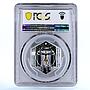 Ukraine 5 hryvnias Human Time Space PR70 PCGS silver coin 2018
