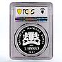 Bulgaria 1,95583 leva European Union Symbol Woman PR68 PCGS silver coin 2005