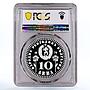 Bulgaria 10 leva International Year of the Child PR69 PCGS silver coin 1979
